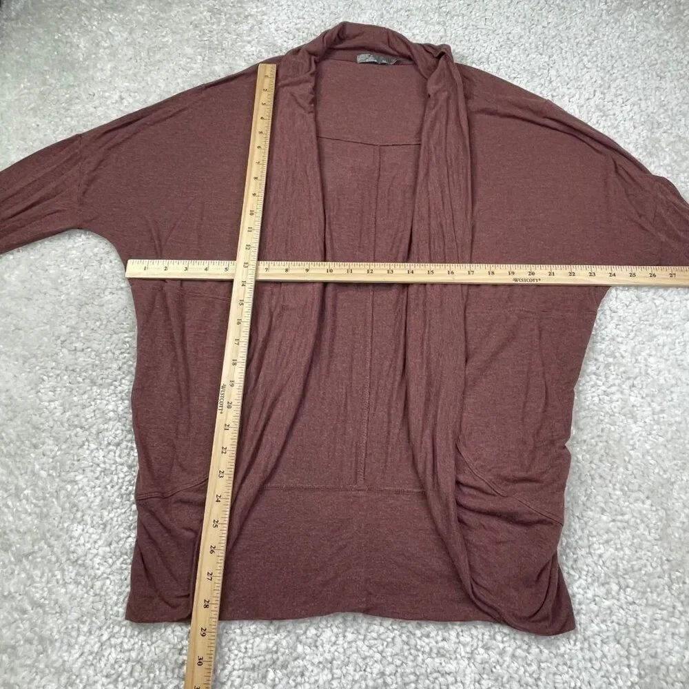 Prana Foundation Munra Wrap Cardigan Sweater Brown Womens XL
